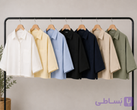 شومیز زنانه سیلک باکسی