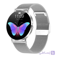 ساعت هوشمند 41 میلی‌متری تی سی اچ مدل LX1 Moon با بند فلزی
