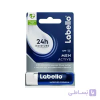 بالم مرطوب کننده لب SPF 15 آقایان لبلو Labello مدل Men Active