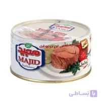 کنسرو ماهی تن 180 گرمی ایزی اپن صنایع غذایی مجید