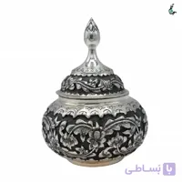 قندان یا شکلات خوری قلمزنی لیلی و مجنون