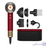 سشوار برس دار حالت دهنده دایسون مدل Supersonic nural Wave+Curl diffuser HD16 RVG