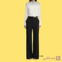 شلوار زنانه کرپ مازراتی لمه نیم بگ عمده (۶عددی)