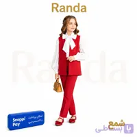 ست جلیقه شلوار دخترانه مدل شمع