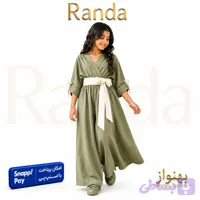 رامپر تابستانه دخترانه مدل بهنواز