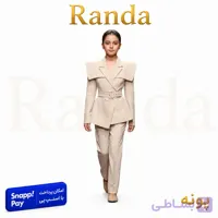 کت شلوار بچگانه شیک و مجلسی مدل پونه
