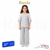 شومیزتک مجلسی دخترانه مدل نوالیا