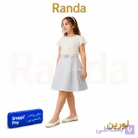 دامن تک دخترانه عیدانه مدل لورین