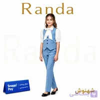 جلیقه شومیز شلوار شیک و خاص دخترانه مدل شهنوش