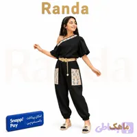 رامپر تابستانه دخترانه شیک و مجلسی مدل ماهک