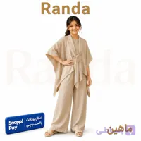 شومیز شلوار تابستانه دخترانه مدل ماهین