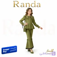 شومیز شلوار دخترانه عیدانه مدل گلسار