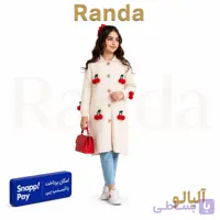 مانتو بافت شیک دخترانه مدل آلبالو