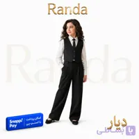 جلیقه، شومیز و شلوار به همراه کراوات مدل دیار