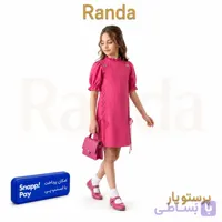 شومیز پیراهن بچگانه شیک و مجلسی مدل پرستو