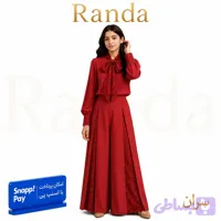 ست بلوز و شلوار دانتل مجلسی دخترانه مدل سران
