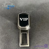 سایلنسر کمربند ایمنی خودرو مدل VIP طوسی مشکی