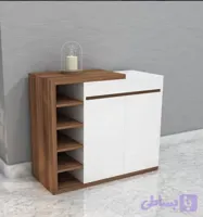 جاکفشی طبقه دار تک‌کشو ملامینه