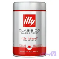 قهوه آسیاب‌شده ایلی مدل Classico اسپرسو ۲۵۰ گرم