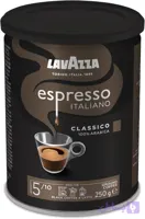 قهوه آسیاب‌شده لاواتزا مدل Espresso Italiano Classico وزن ۲۵۰ گرم