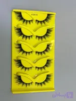 مژه 5 جفته روباهی مدل 10
