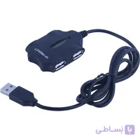 هاب ۴ پورت USB 2.0 ایکس پی پروداکت مدل XP-H801U با کابل ۱ متری