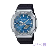 ساعت مچی عقربه‌ای-دیجیتال جی‌شاک کاسیو مدل GBM-2100A-2B (سری Tough Solar &amp; Bluetooth)
