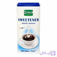 قرص شیرین کننده رژیمی ژینا 1200 عددی