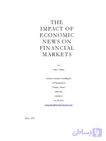 کتاب The Impact of Economic News on Financial Markets (تأثیر اخبار اقتصادی بر بازارهای مالی) نسخه انگلیسی PDF | جان پارکر