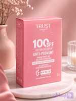 ضد افتاب بی رنگ SPF 100 تراست اسمارت