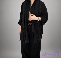 شومیز مشکی خط دار