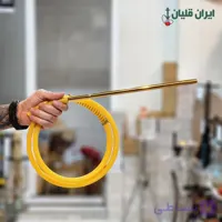 شلنگ سیلیکونی سافت تاچ طلایی
