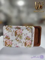 سینی با کیفیت اکریلیک طرح دار و فانتزی کد 114