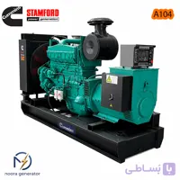 دیزل ژنراتور کامینز 325 کاوا مدل nt855-g1 سوزن روغنی – ژنراتور استامفورد تمام مس اصلی