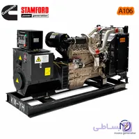 دیزل ژنراتور کامینز 120 kva مدل 6bt   – ژنراتور طرح استامفورد تمام مس