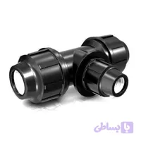 سه راه پیچی پلی اتیلن سایز 110 ( 4 اینچ )