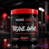 آمینو انرژی اینسین لبز (Insane Labz Insane Amino) | سری Hellboy | تمرکز، انرژی و ریکاوری در یک پیمانه | ۳۰ سروینگ (طعم لیموناد)