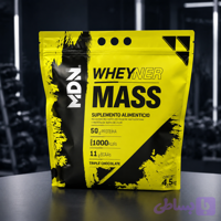مکمل افزایش وزن قدرتمند MDN Wheyner Mass | ۵۰ گرم پروتئین و ۱۰۰۰ کالری (طعم تریپل چاکلت – ۴.۵ کیلوگرم)