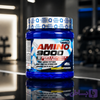 آمینو ۹۰۰۰ کوامترکس (Quamtrax Amino 9000) | بمب پپتید و وی هیدرولیز شده | ۳۸۰ قرص (۶۰ سروینگ)