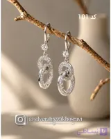 گوشواره نقره کد 112