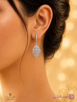 گوشواره نقره زنانه کد 110
