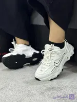 کفش طرح نایک مشکی سفید - ونوس قشم