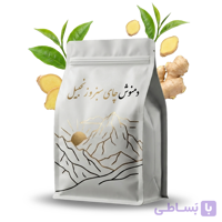 دمنوش چای سبز و زنجبیل