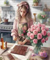 پنل پیشبند-شکلاتی