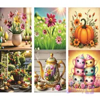 دستمال حوله ای-طرح کدو