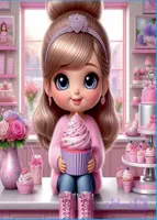 پنل پیشبندکودک-کاپ کیک