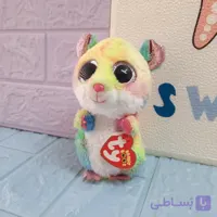عروسک خرسی برند تی وای قد ۱۷ سانتی‌متر