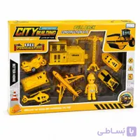 ست اسباب‌بازی ساخت‌وساز و ماشین‌آلات راهسازی مدل City Building