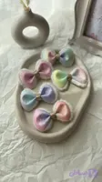 گیره انبری پاپیون پارچه ای شاین