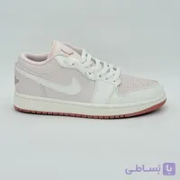 کتونی ایر جردن وان لو صورتی سفید | Air Jordan 1 Low Pink White